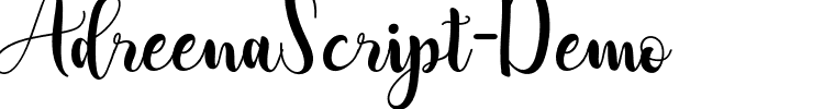 AdreenaScript-Demo.otf
