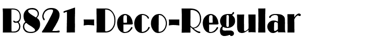 B821-Deco-Regular.ttf