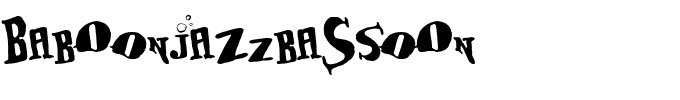 BabOonjaZzbaSsoOn.ttf