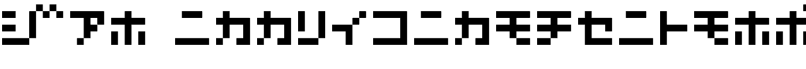 D3-Littlebitmapism-Katakana.ttf download D3-Littlebitmapism-Katakana.ttf
