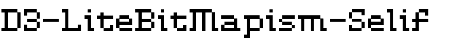 D3-LiteBitMapism-Selif.ttf