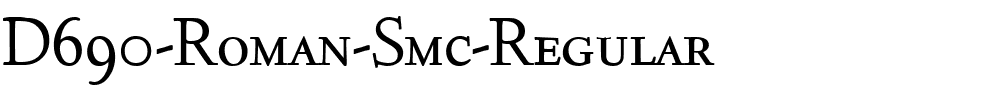 D690-Roman-Smc-Regular.ttf