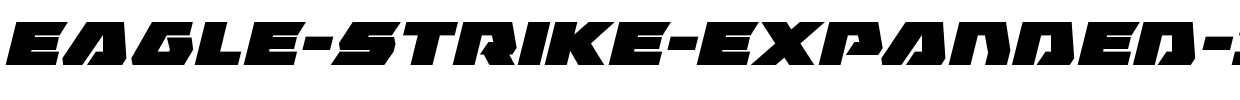 Eagle-Strike-Expanded-Italic.ttf download Eagle-Strike-Expanded-Italic.ttf