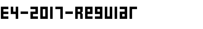 E4-2017-Regular.ttf