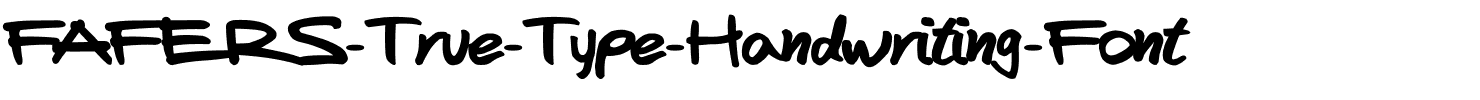 FAFERS-True-Type-Handwriting-Font.ttf