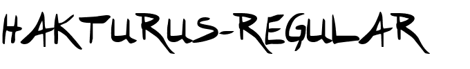 Hakturus-Regular.ttf