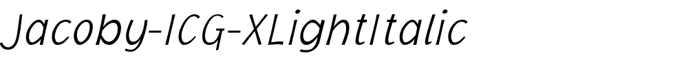 Jacoby-ICG-XLightItalic.ttf