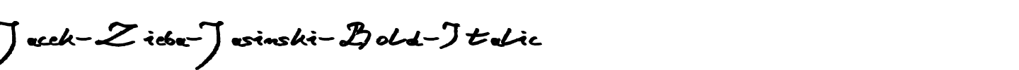 Jacek-Zieba-Jasinski-Bold-Italic.ttf download Jacek-Zieba-Jasinski-Bold-Italic.ttf