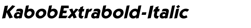 KabobExtrabold-Italic.ttf
