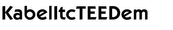 KabelItcTEEDem.ttf