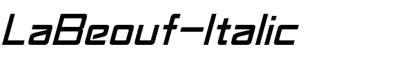 LaBeouf-Italic.ttf