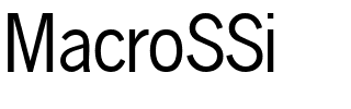 MacroSSi.ttf