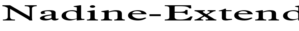 Nadine-Extended-Normal.ttf