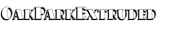 OakParkExtruded.ttf