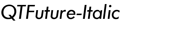 QTFuture-Italic.ttf