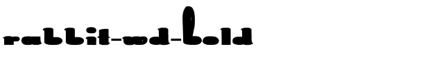 Rabbit-Wd-Bold.ttf