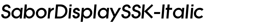 SaborDisplaySSK-Italic.ttf