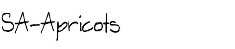 SA-Apricots.ttf
