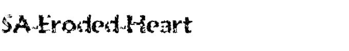 SA-Eroded-Heart.ttf