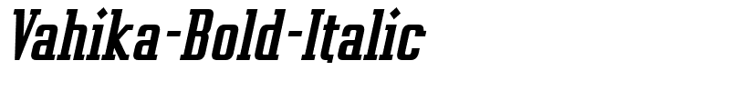 Vahika-Bold-Italic.ttf
