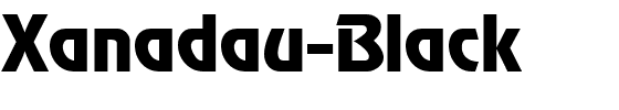 Xanadau-Black.ttf