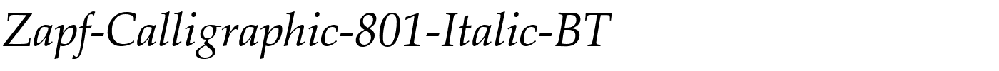 Zapf-Calligraphic-801-Italic-BT.ttf download Zapf-Calligraphic-801-Italic-BT.ttf