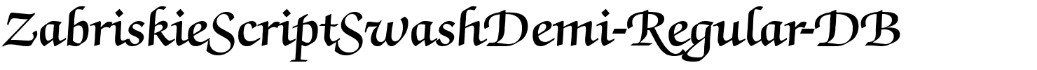 ZabriskieScriptSwashDemi-Regular-DB.ttf download ZabriskieScriptSwashDemi-Regular-DB.ttf