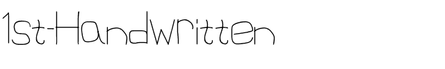 1st-Handwritten.ttf