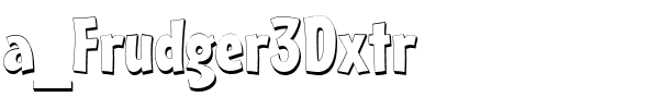 a_Frudger3Dxtr.ttf