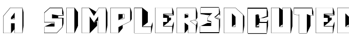 a_Simpler3DCuted.ttf