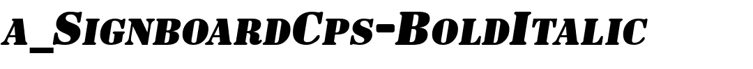 a_SignboardCps-BoldItalic.ttf