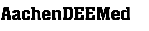 AachenDEEMed.ttf
