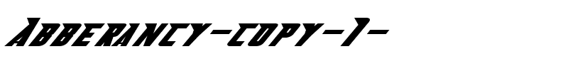 Abberancy-copy-1-.ttf
