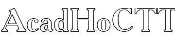 AcadHoCTT.ttf
