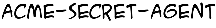 ACME-Secret-Agent.ttf