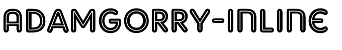 AdamGorry-Inline.otf