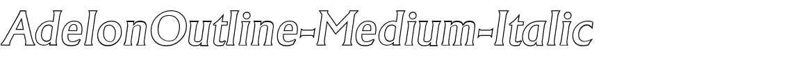 AdelonOutline-Medium-Italic.ttf