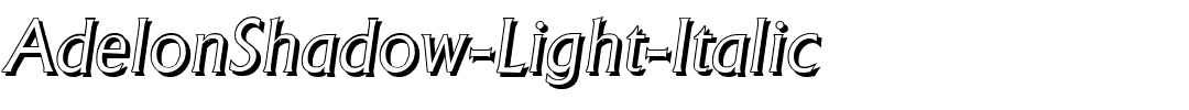 AdelonShadow-Light-Italic.ttf