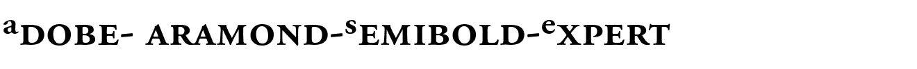 Adobe-Garamond-Semibold-Expert.ttf