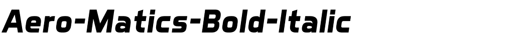 Aero-Matics-Bold-Italic.ttf