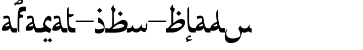 Afarat-ibn-Blady.ttf
