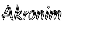 Akronim.ttf