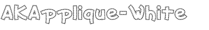 AKApplique-White.ttf