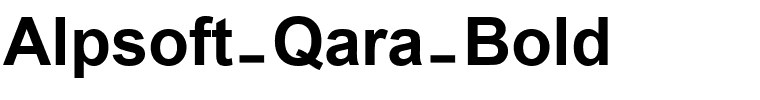 Alpsoft-Qara-Bold.ttf
