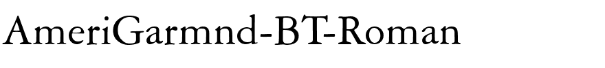 AmeriGarmnd-BT-Roman.ttf
