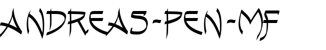 Andreas-Pen-MF.ttf