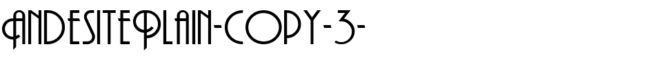 AndesitePlain-copy-3-.ttf
