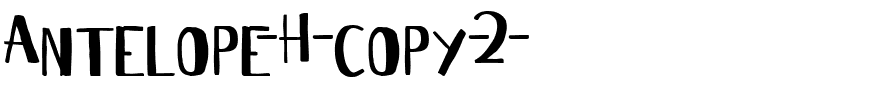 Antelope-H-copy-2-.ttf