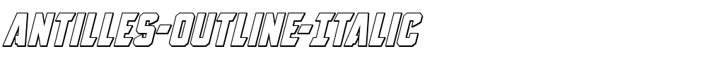 Antilles-Outline-Italic.ttf