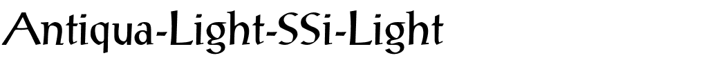 Antiqua-Light-SSi-Light.ttf